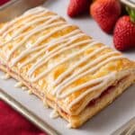 Homemade Toaster Strudels with Berry Jam and Vanilla Icing Recipe