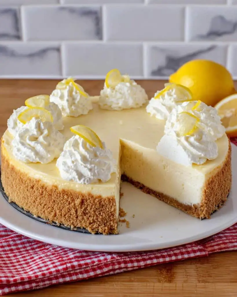 No-Bake Lemon Mascarpone Cheesecake Recipe