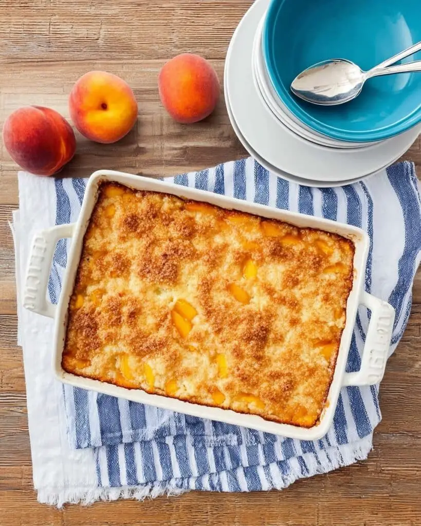 Cuppa Cuppa Cuppa Peach Cobbler Recipe