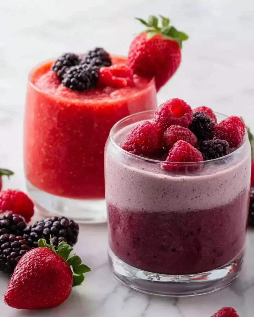 Berry Wine Slushies Recipe