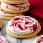 Strawberry Cream Cheese Meltaway Cookies Recipe