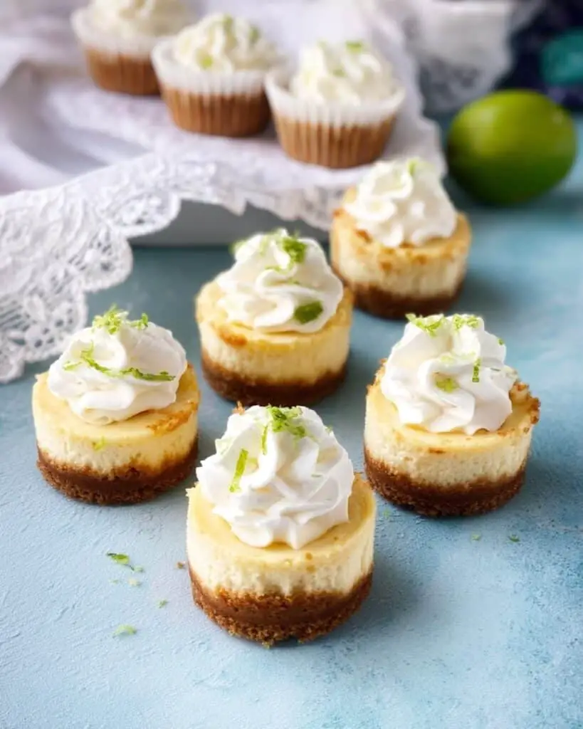 Easy Mini Key Lime Cheesecakes Recipe
