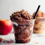 Caramel Apple Dessert Cups with Golden Spice Chocolate and Coconut Crunch Recipe