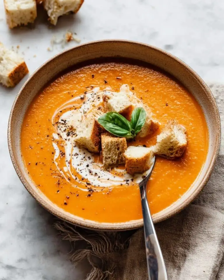 Cherry Tomato Soup (Quick + Easy) Recipe