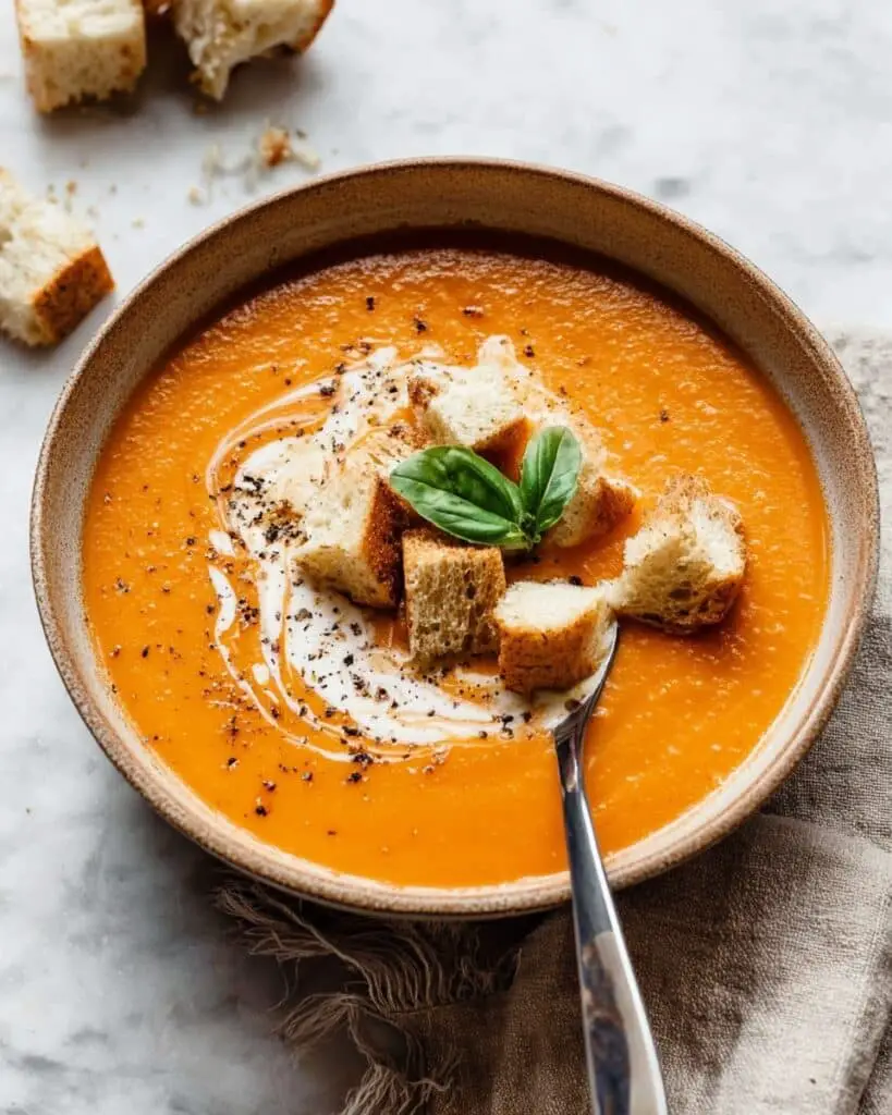 Cherry Tomato Soup (Quick + Easy) Recipe