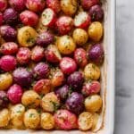 Roasted Radishes with Garlic and Herbs Recipe