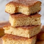 Easy Snickerdoodle Blondies Recipe