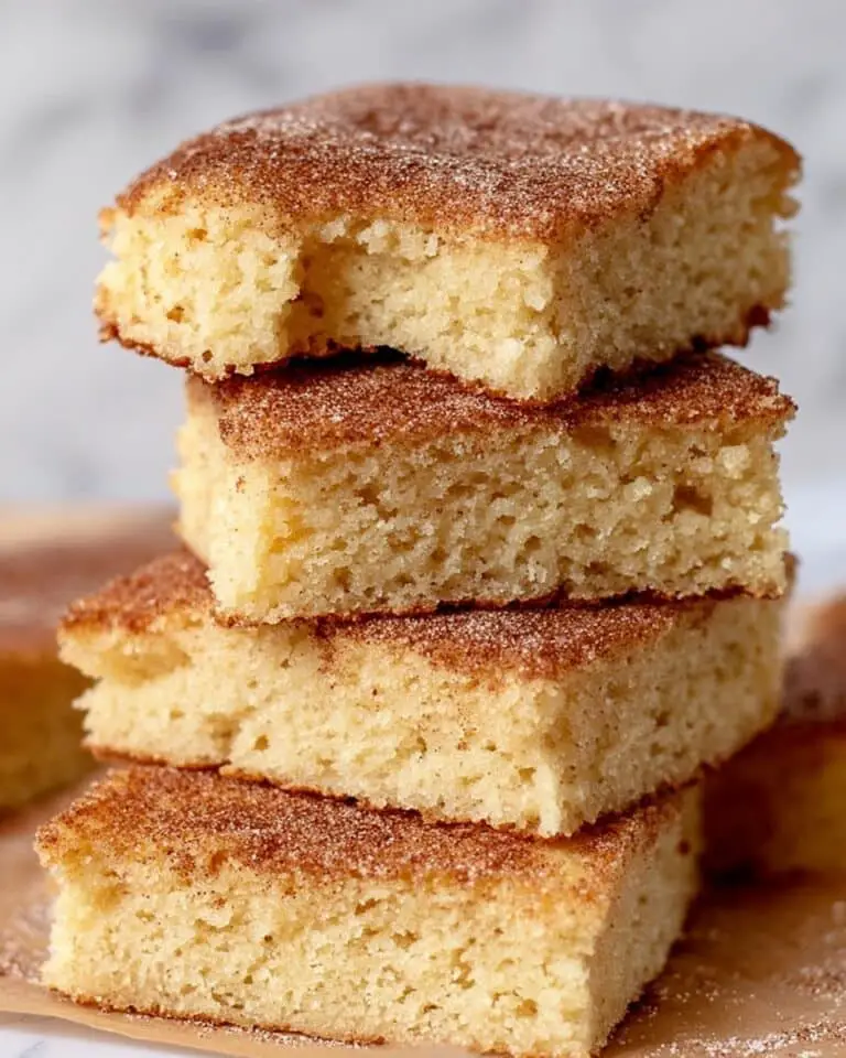Easy Snickerdoodle Blondies Recipe