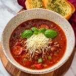 Easy Pizza Soup Recipe