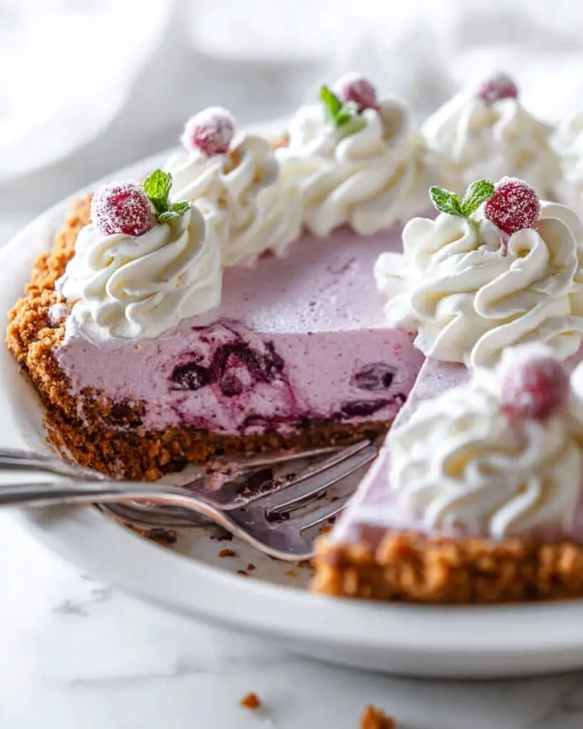 Cranberry Mousse Pie Recipe