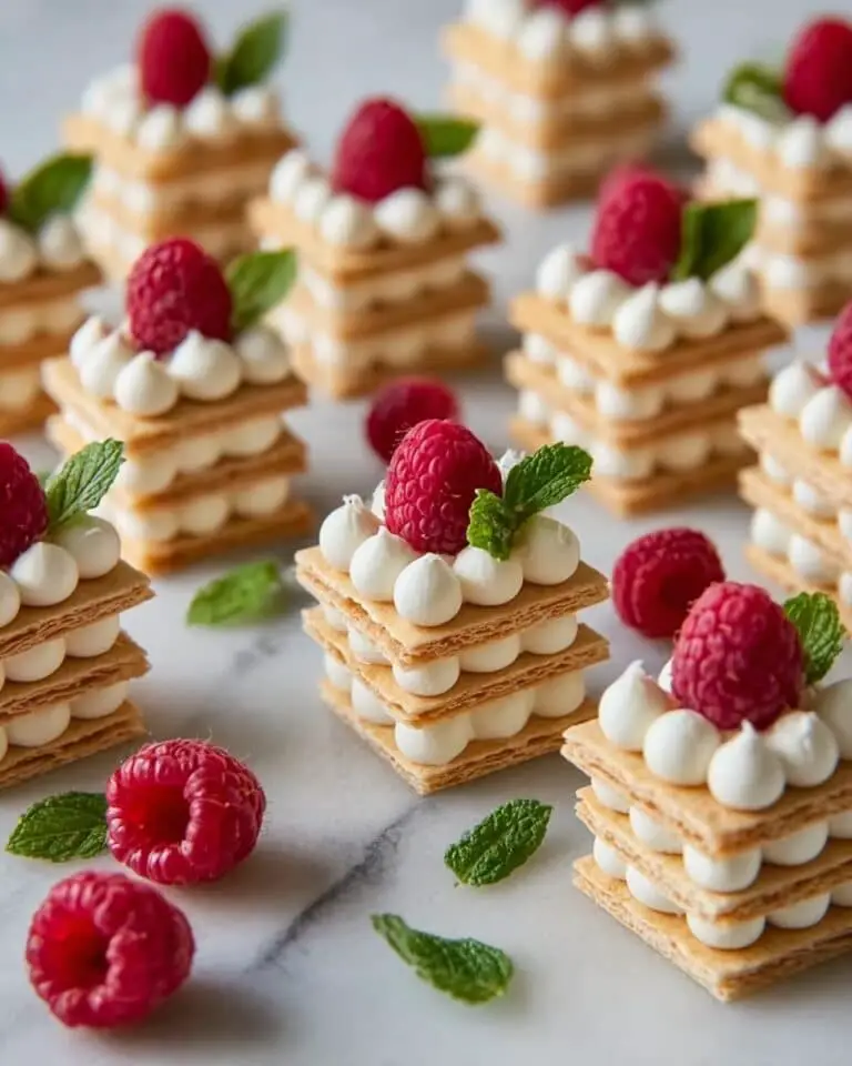Raspberry Mille-Feuille Cookies Recipe