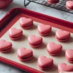 Heart-Shaped Macarons with Vanilla Buttercream Filling Recipe