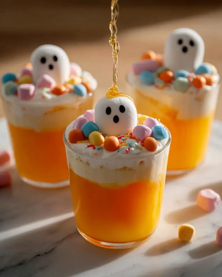 Perfect Halloween Punch for Kids: Spooky Fizzy Orange Sherbet Drink Recipe