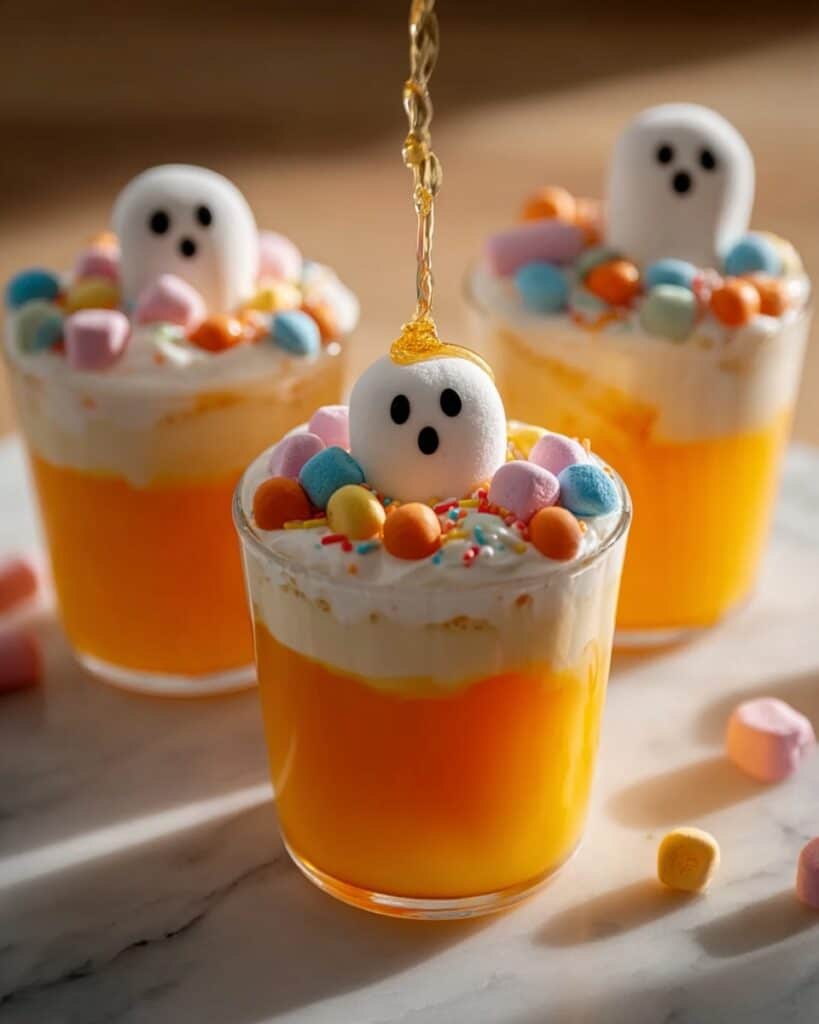 Perfect Halloween Punch for Kids: Spooky Fizzy Orange Sherbet Drink Recipe