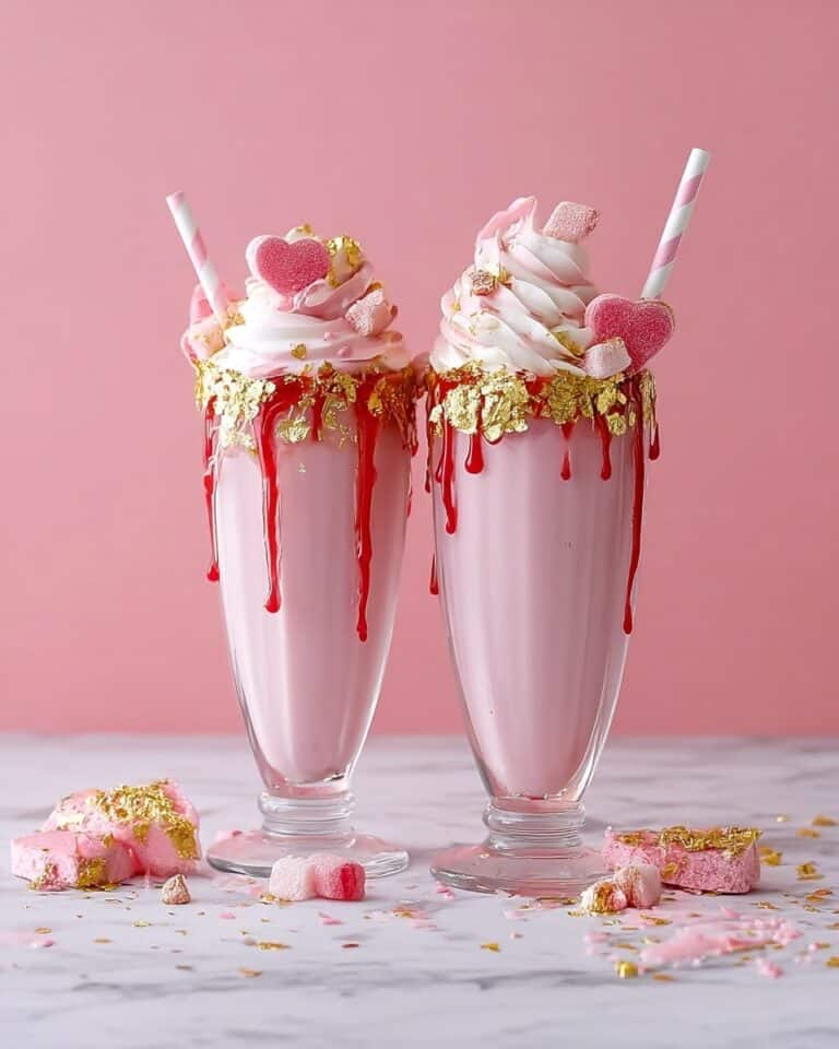 Pink Candy Freakshakes – Over-the-Top Dessert Drink for Sweet Lovers Recipe