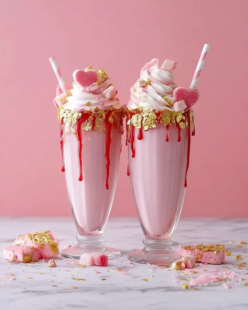 Pink Candy Freakshakes – Over-the-Top Dessert Drink for Sweet Lovers Recipe
