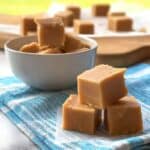 Caramel & White Chocolate Microwave Fudge Recipe