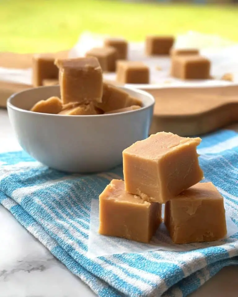 Caramel & White Chocolate Microwave Fudge Recipe