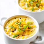 Cajun Corn Chowder with Lentils and Coconut Milk Recipe