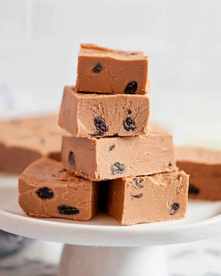 Rum and Raisin Fudge Recipe