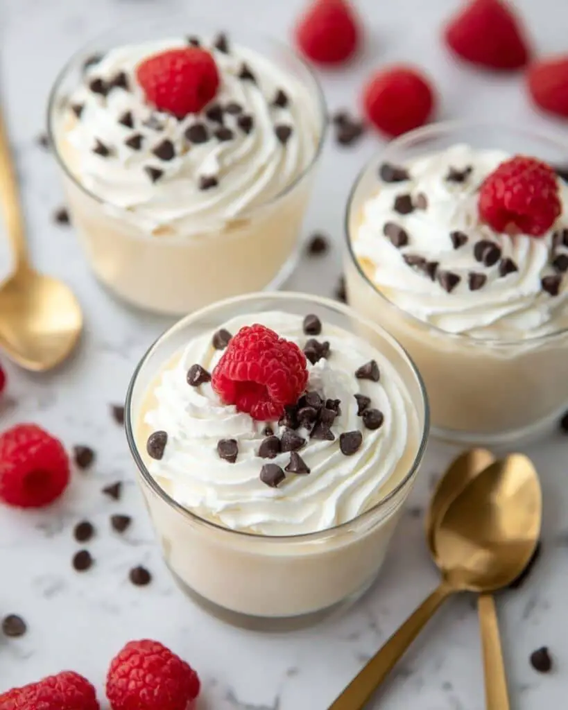 Creamy Protein Pudding with Greek Yogurt and Vanilla Protein Powder Recipe