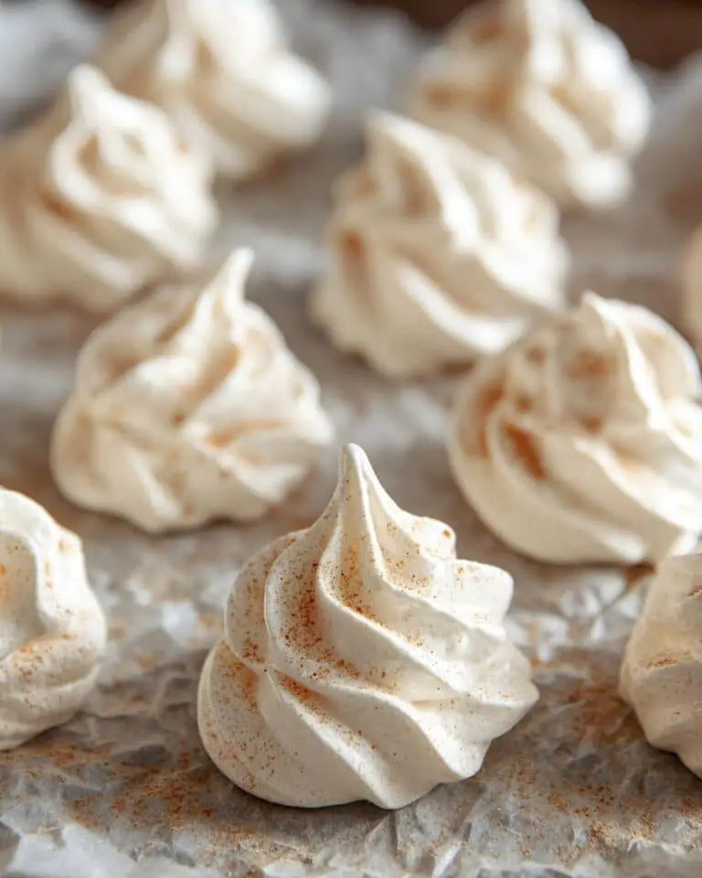 Maple Sugar Meringues Recipe