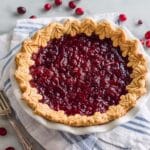 Cranberry Pie Recipe