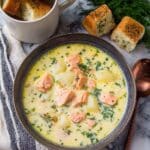 Finnish Salmon Soup (Lohikeitto) Recipe