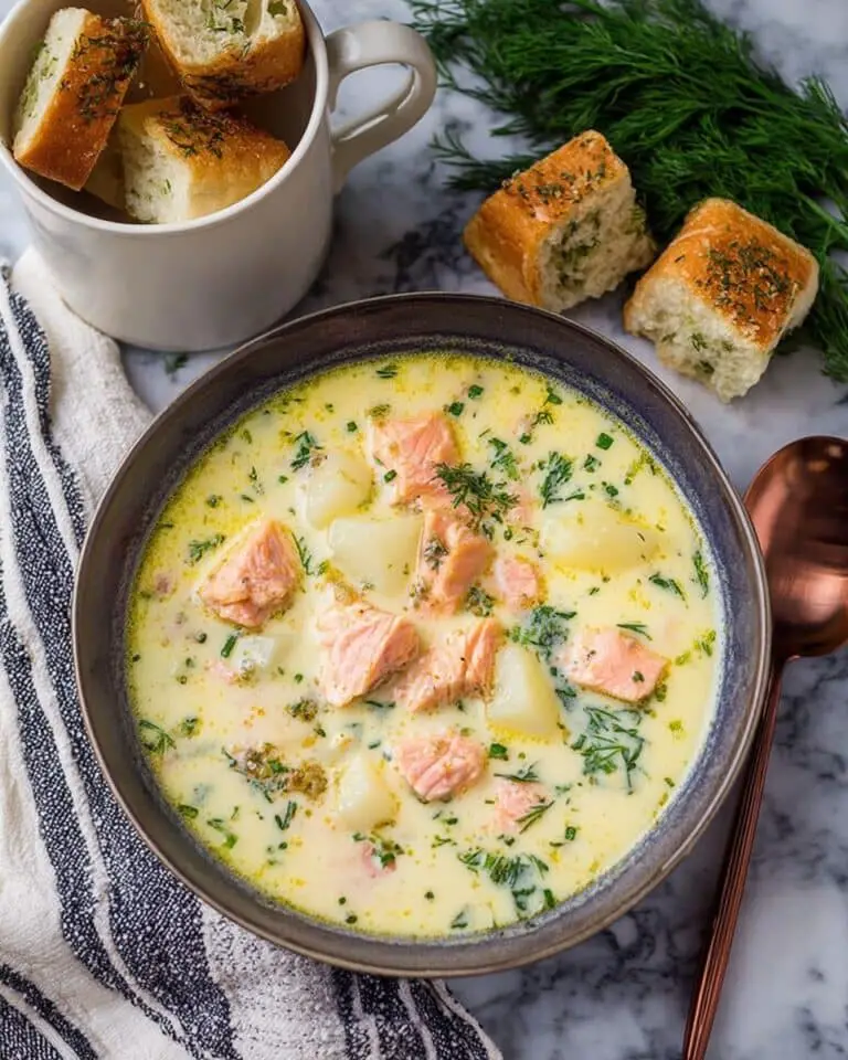 Finnish Salmon Soup (Lohikeitto) Recipe