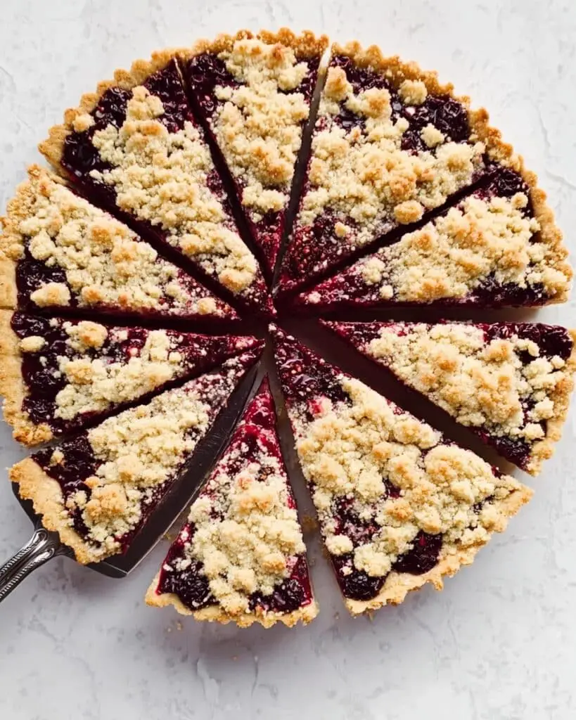 Cranberry Crumble Tart Recipe