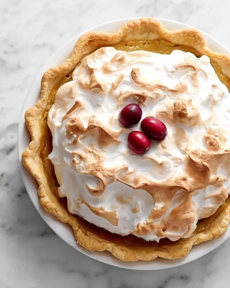 Cranberry Meringue Pie Recipe