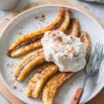 Air Fryer Caramelized Bananas with Cinnamon Recipe
