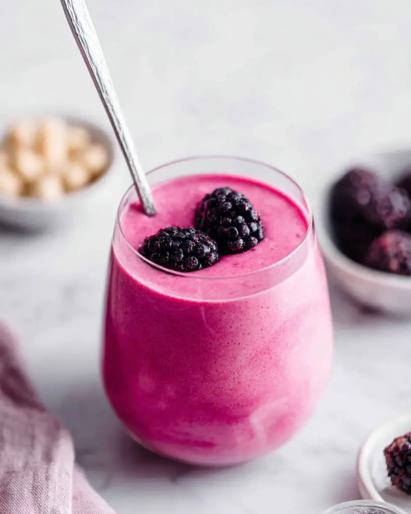 Easy Blackberry Smoothie Recipe