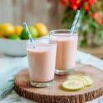 Guava Pineapple Strawberry Coconut Milk Smoothie Recipe