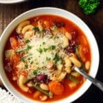 Easy Healthy Minestrone Soup Recipe