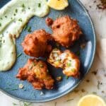 Lobster Corn Fritters with Tarragon Aioli Recipe