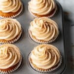 Pumpkin Cupcakes with Cinnamon Cream Cheese Frosting Recipe