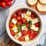 Spicy Baked Feta (Mpougiourdi) Recipe