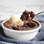 Microwave Chocolate Self Saucing Pudding Recipe