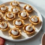 Mini Pumpkin Pies with Candied Pecans Recipe
