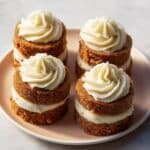 Mini Carrot Cakes with Coconut Buttercream Recipe