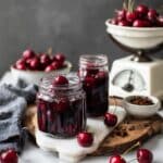 Cherries in Spiced Port Syrup Recipe
