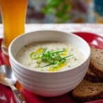 Cream of Cabbage Soup with Parsley Oil Recipe