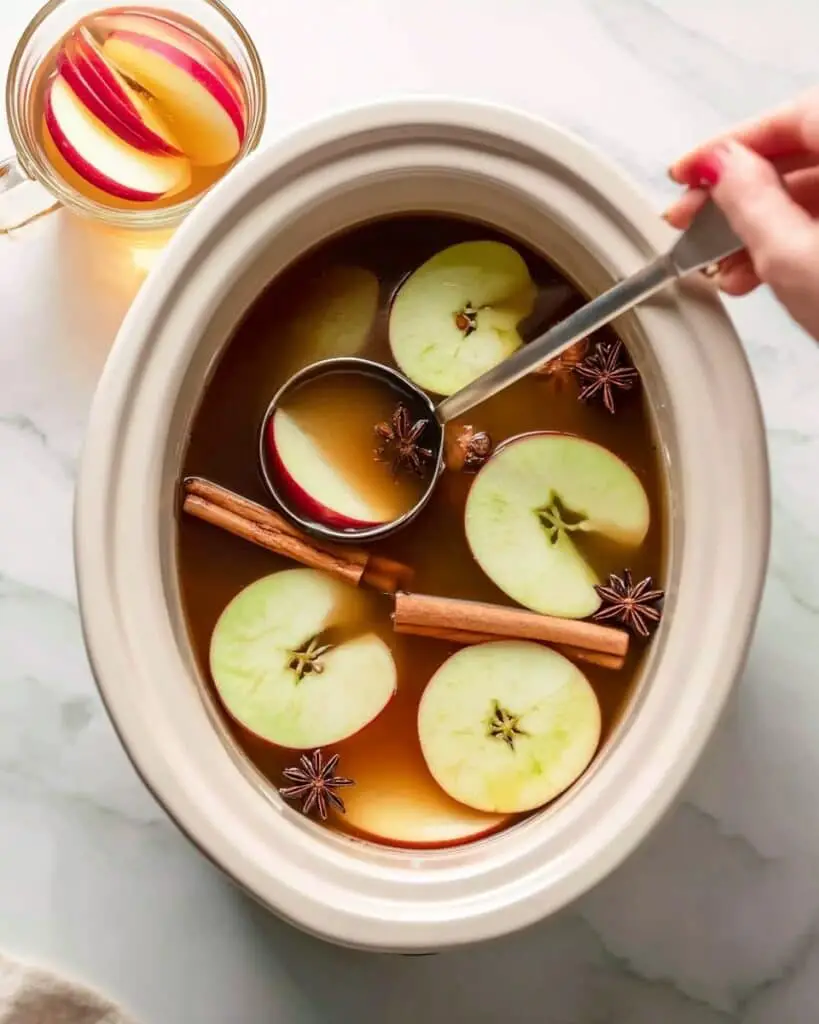 Homemade Apple Cider in a Slow Cooker Recipe