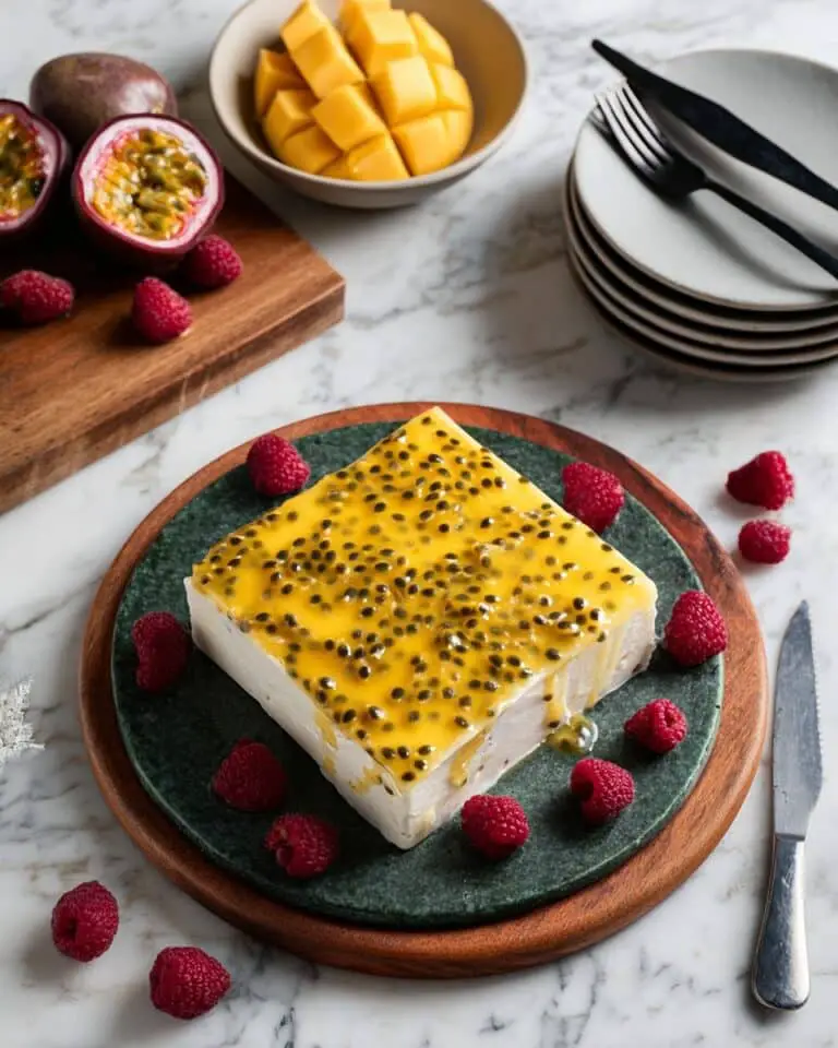 No-Bake Cremora Tart Squares with Granadilla Recipe