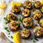 Crispy Herb and Sun-Dried Tomato Stuffed Mushrooms Recipe