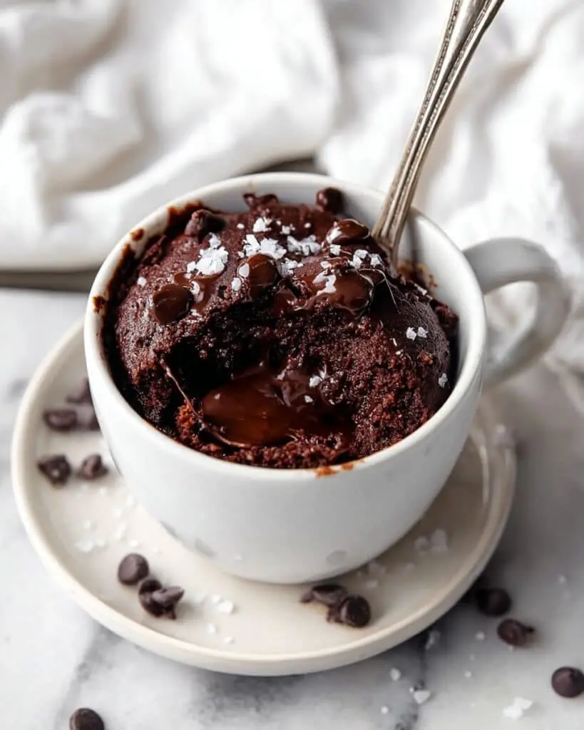 Chocolate Protein Mug Cake Recipe