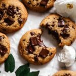 Nutella Stuffed Cookies with Crispy Edges and Melty Center Recipe