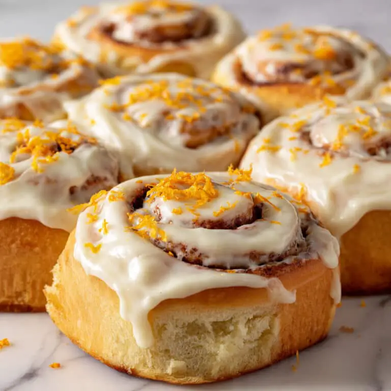 Cranberry Cinnamon Rolls with Orange Glaze Recipe