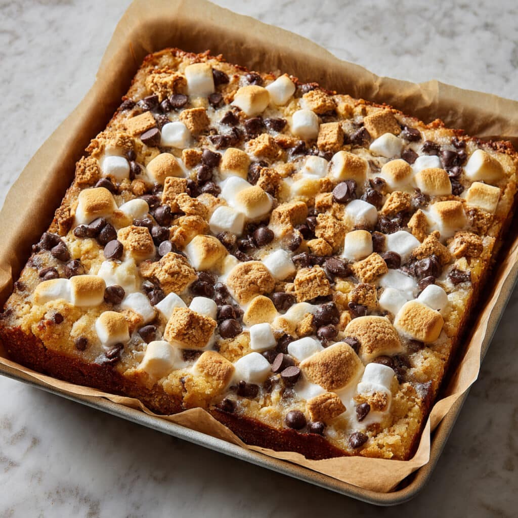 Nutella S’mores Bars Recipe